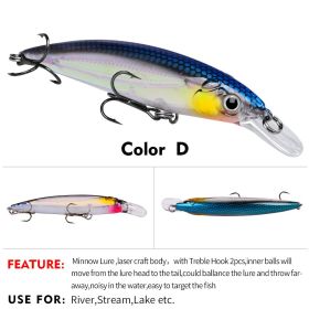 Luminous Floating Mino Biomimetic False Fish Bait (Option: Color D-9CM)